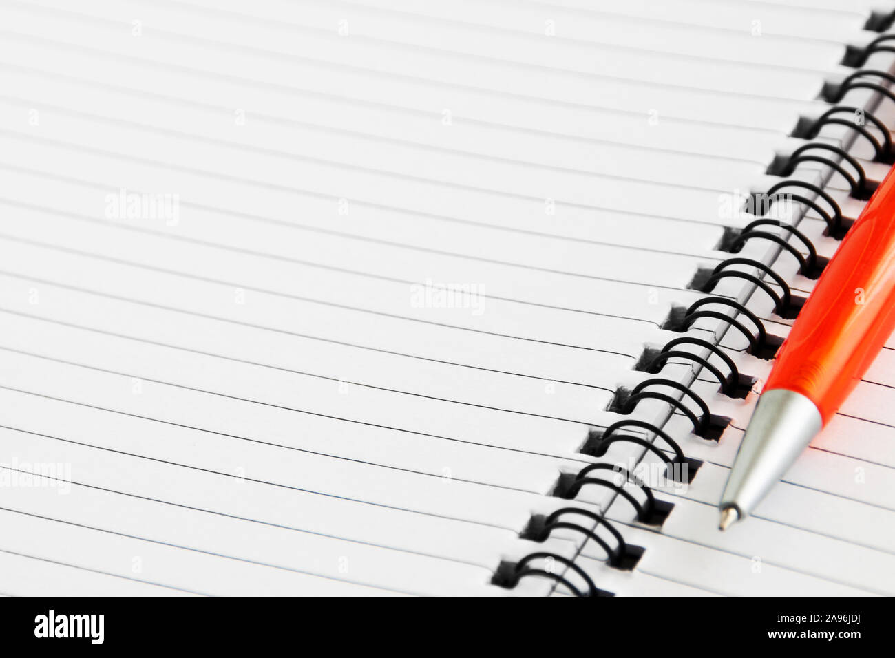 Classeur fond papier et crayon Banque D'Images