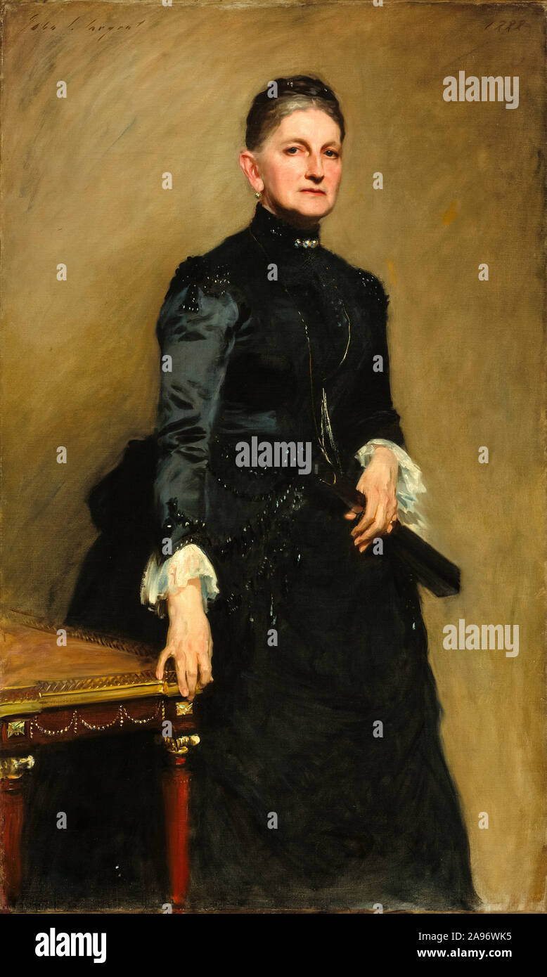 John Singer Sargent, Eleanora O'Donnell Iselin, (Mme. Adrian Iselin), portrait, 1888 Banque D'Images