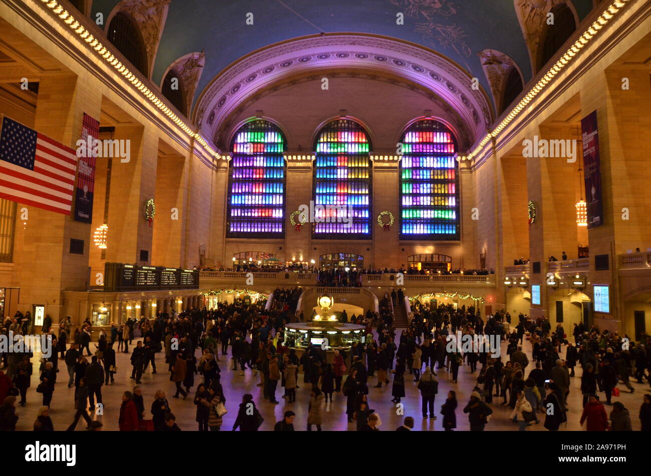 Grand Central Terminal, New York City, USA. Banque D'Images