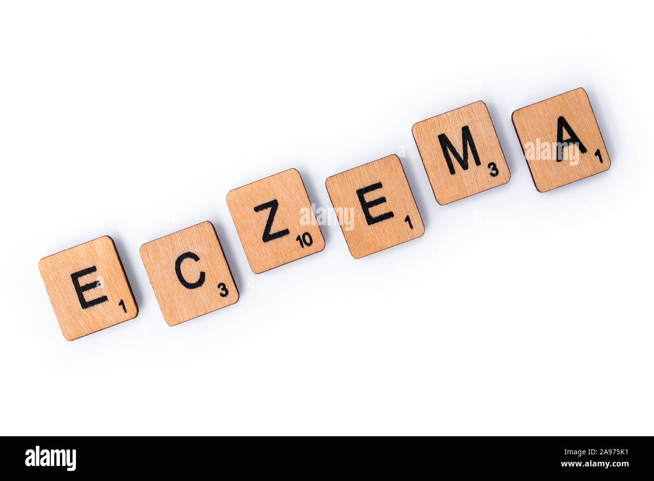 eczema de contact banque d image et photos alamy