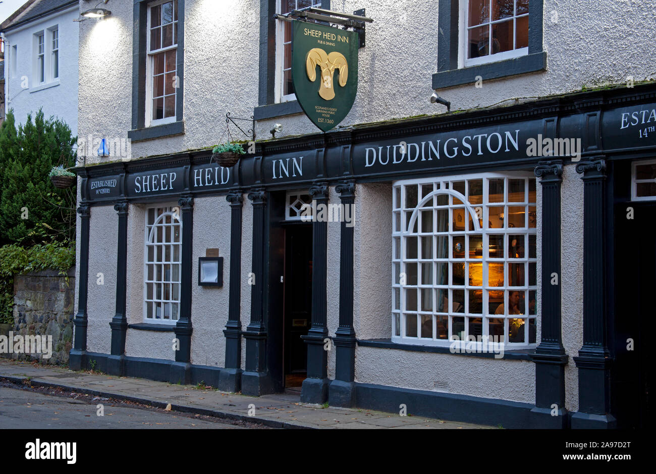 Sheep Heid Inn, Duddingston, Édimbourg, Écosse, Royaume-Uni. Banque D'Images