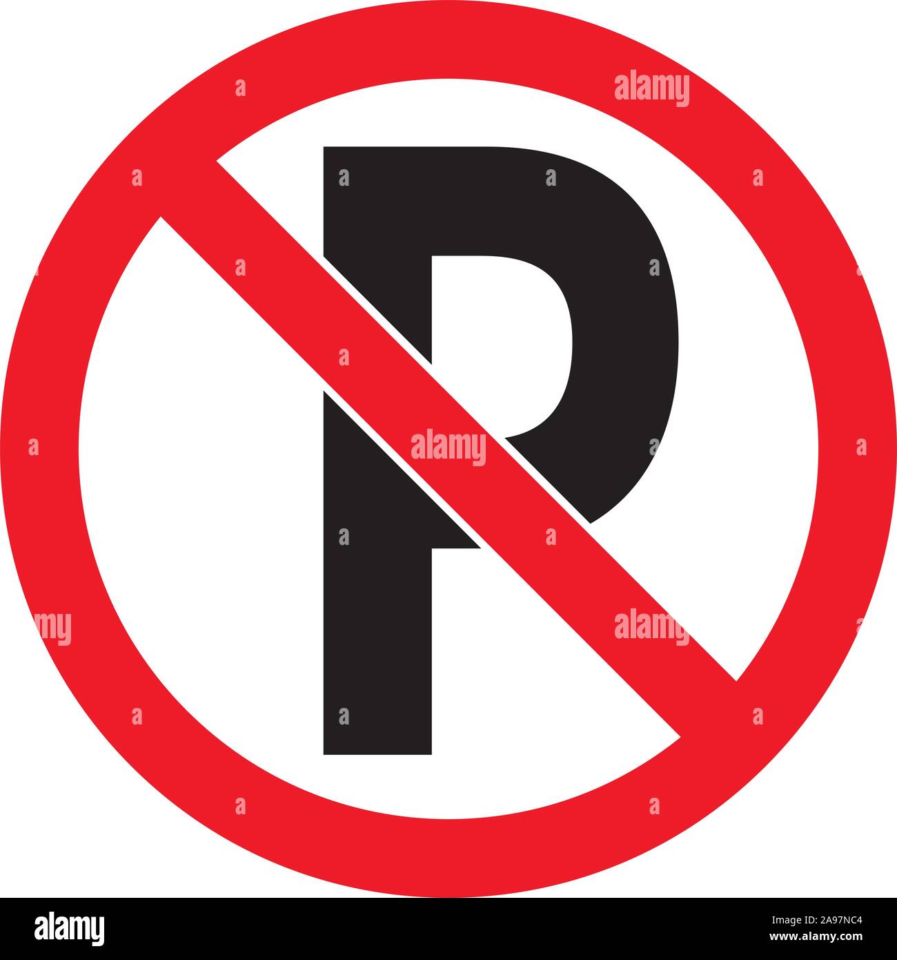 Panneau d'arrêt d'interdiction rouge, cercle rouge et d'avertissement pas d'entrée ou d'accès à l'aide du symbole graphique de vecteur, il suffit d'illustration, isolé sur fond blanc wifi Illustration de Vecteur