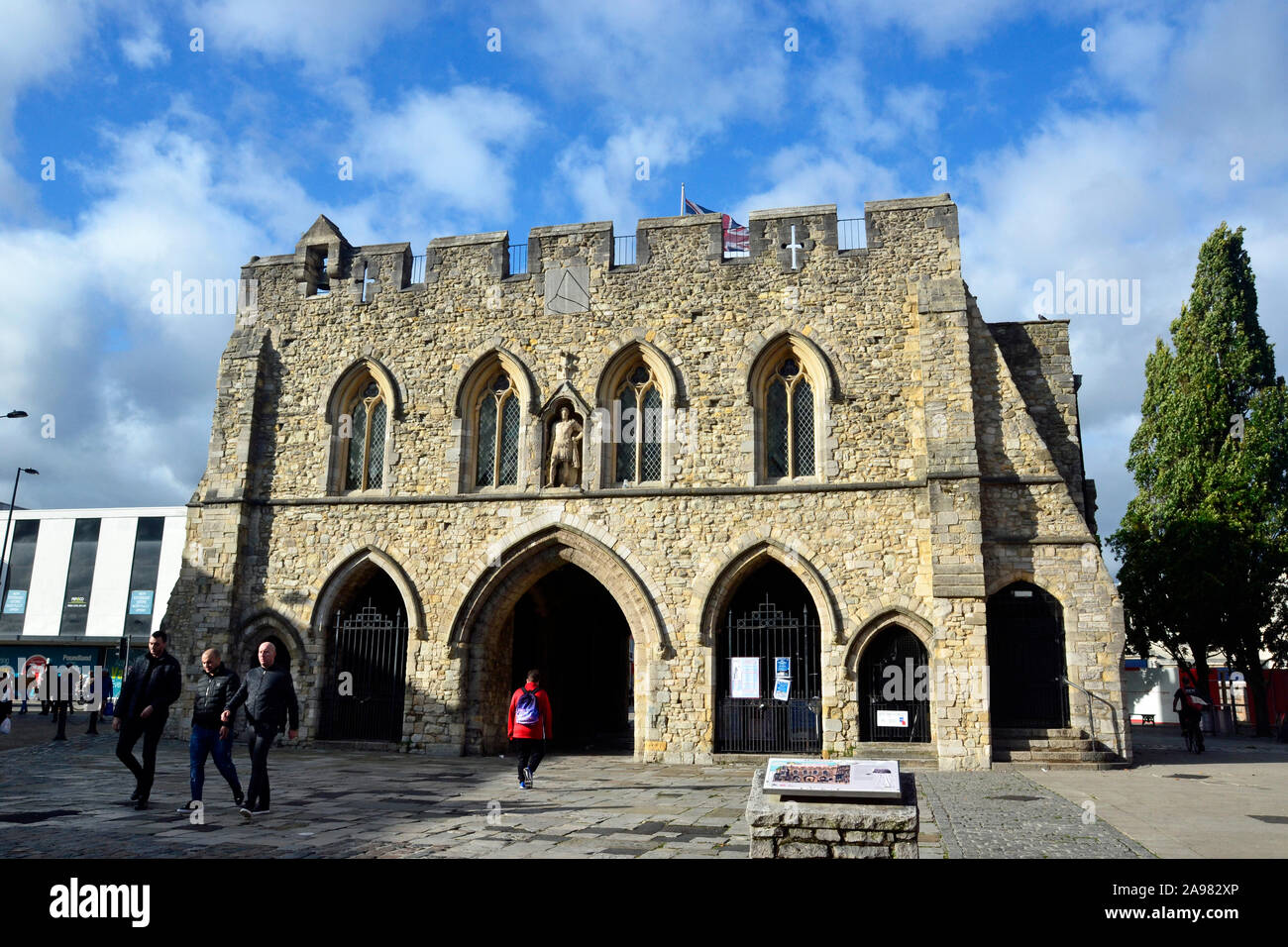 Bargate, Southampton, Hampshire, UK - à l'origine partie de la ville médiévale Banque D'Images