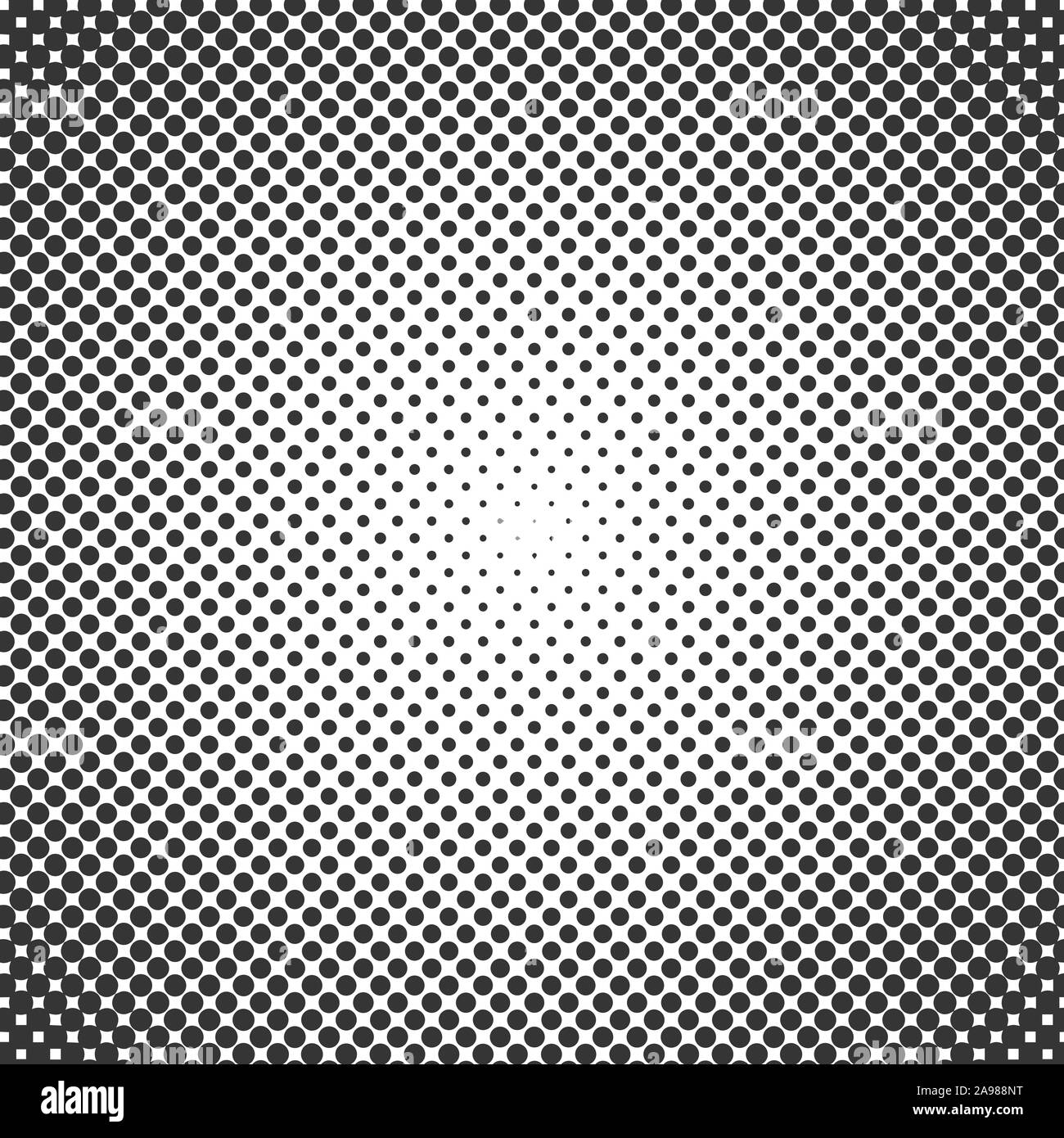 Demi-teinte vecteur fond d'effet. Dotted background noir. Vector grunge background texture des points de trame. Pop rétro art fond Illustration de Vecteur