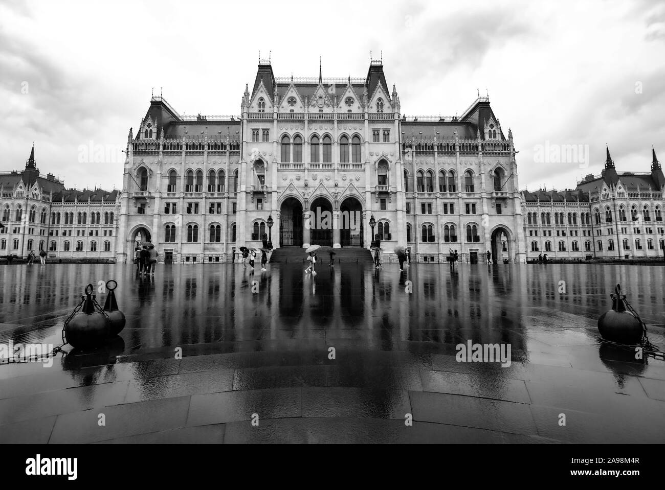 Le Parlement de Hongrie Banque D'Images