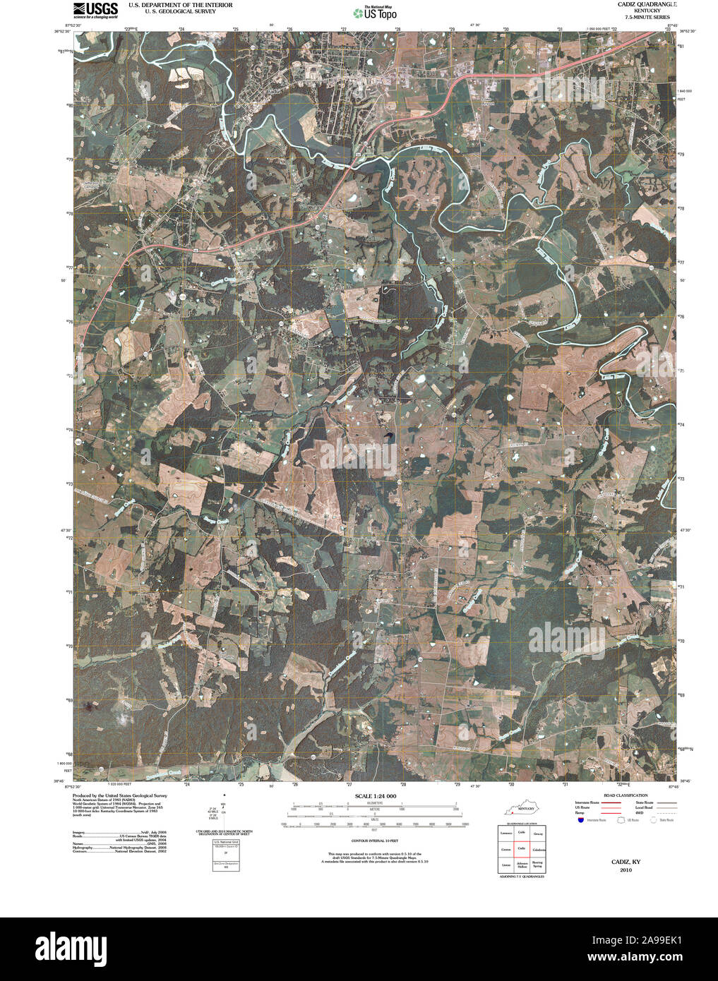 Mapa de cadix Banque d'images détourées Alamy