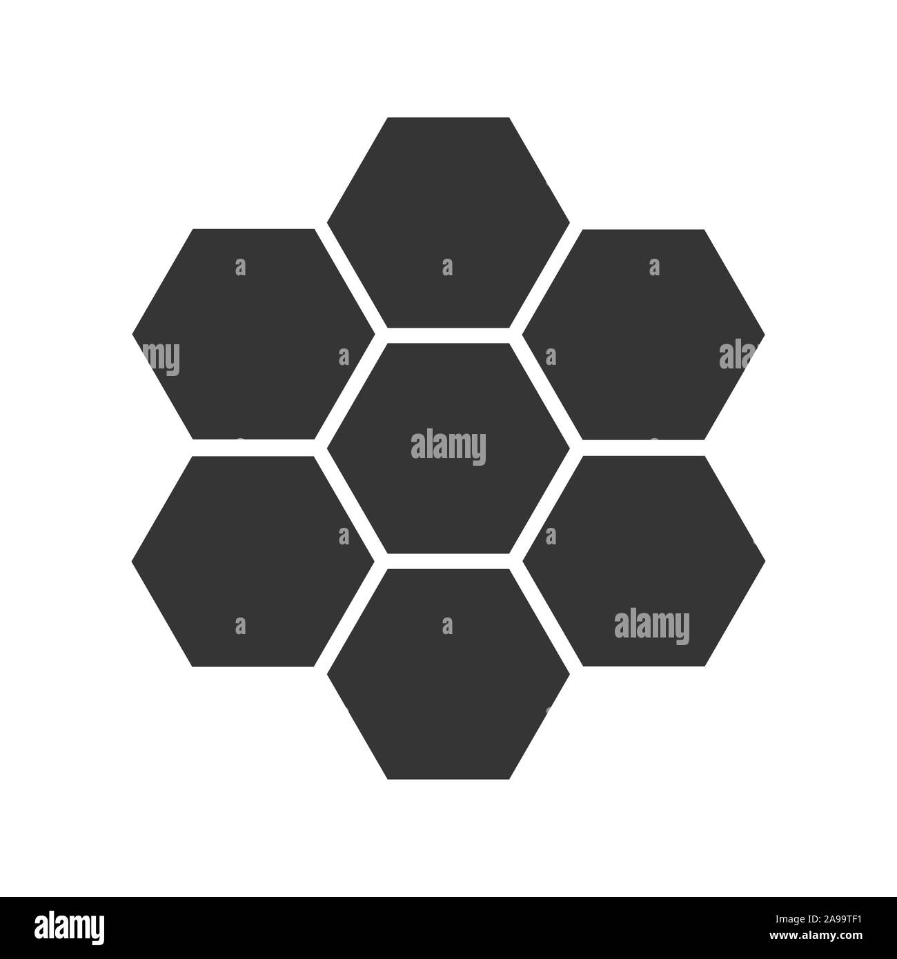 L'icône d'abeilles - vecteur. Abeille à miel hexagonal. L'icône d'abeilles noires dans télévision style. Illustration de Vecteur L'icône d'abeilles - vecteur. Abeille à miel hexagonal. L'icône d'abeilles noires dans télévision style. Illustration de Vecteur
