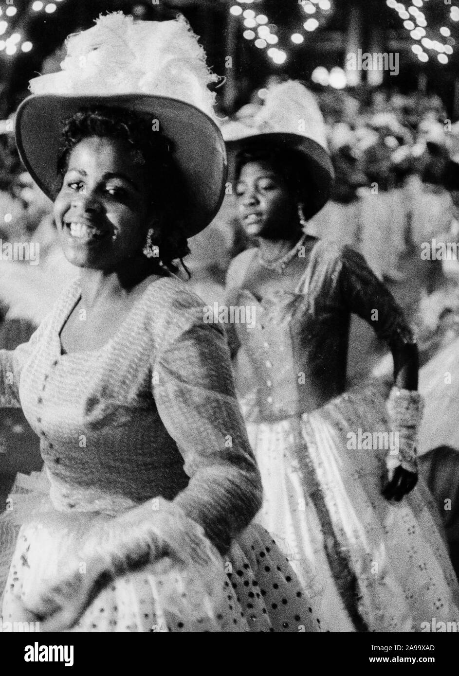 Carnaval, Rio de Janeiro, 1960 Banque D'Images