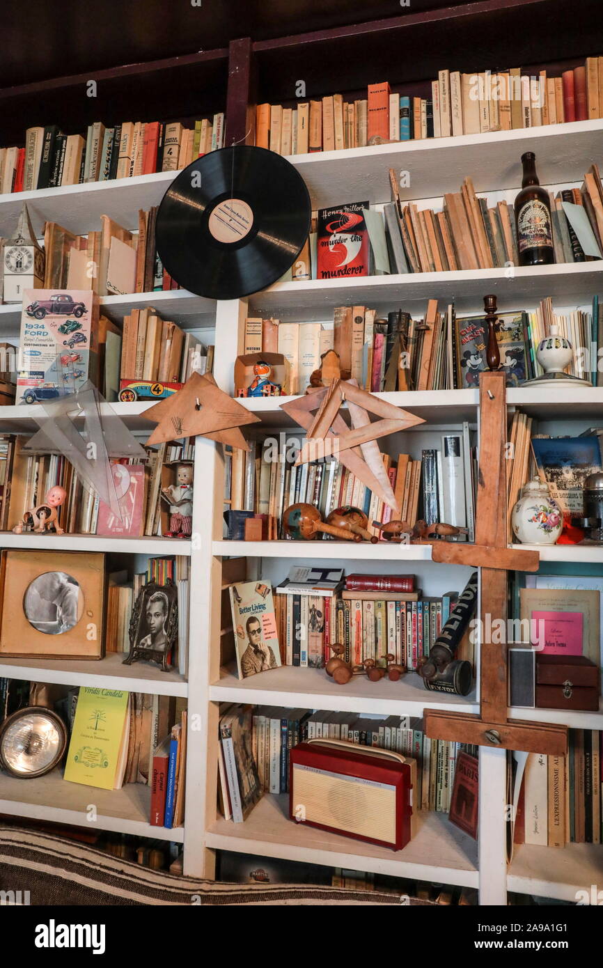 BORIS VIAN, APPARTEMENT À PARIS Banque D'Images