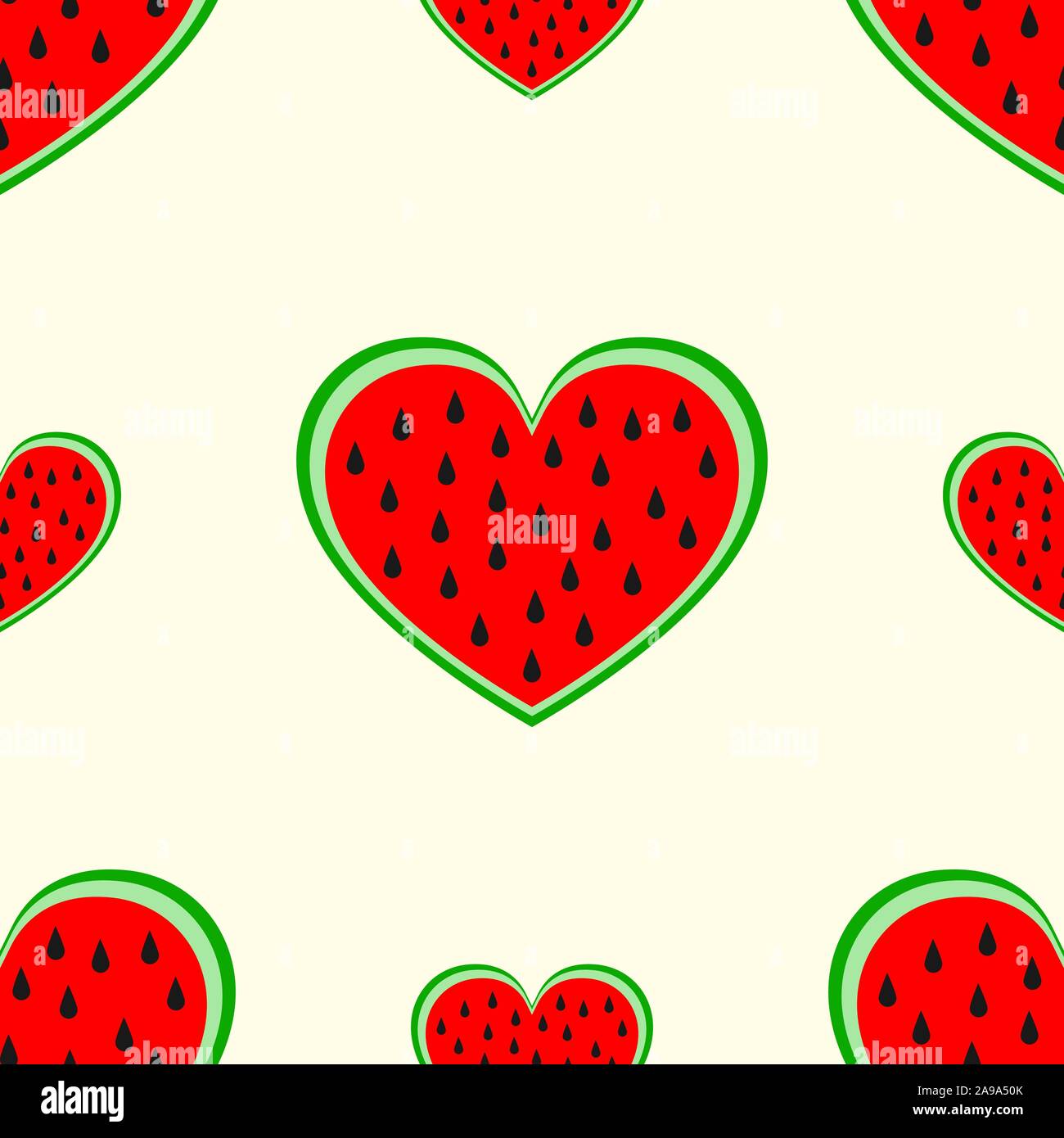 Fond transparent avec une pastèque rouge. Vector illustration. Résumé motif pastèques Illustration de Vecteur