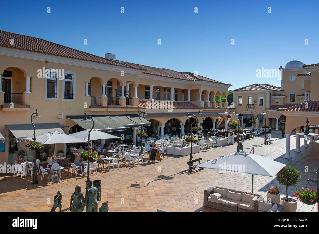 Quinta shopping à Quinta do Lago dans la région de l'Algarve du Portugal. Banque D'Images