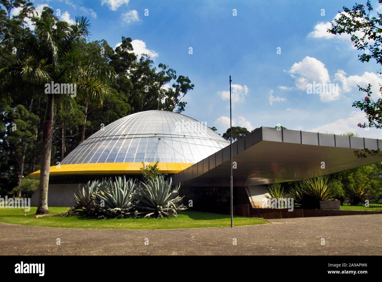 Parque do Ibirapuera, planétarium, São Paulo, Brésil Banque D'Images