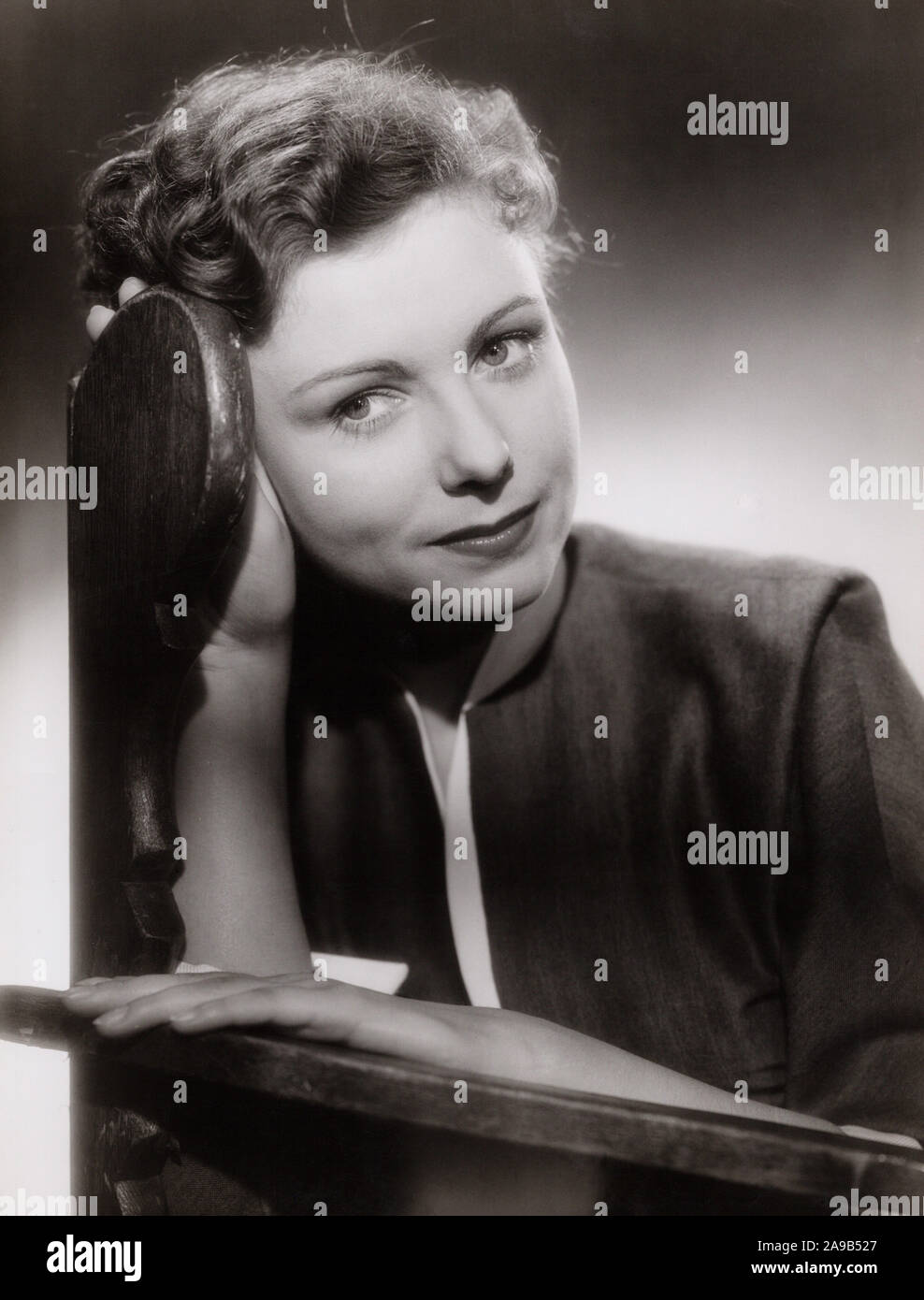 Gardy, Granass deutsche Schauspielerin, Deutschland 1950er Jahre. L'actrice allemande Gardy Granass, l'Allemagne des années 1950. Banque D'Images
