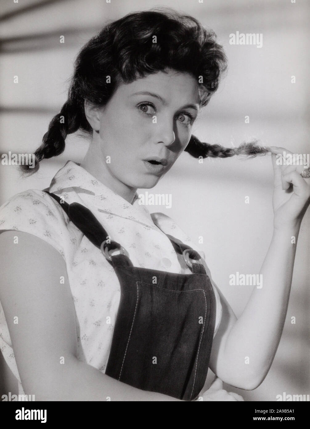 Gardy, Granass deutsche Schauspielerin, Deutschland 1950er Jahre. L'actrice allemande Gardy Granass, l'Allemagne des années 1950. Banque D'Images
