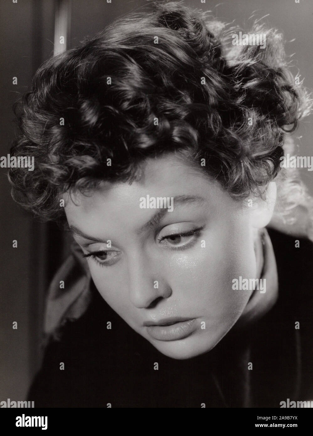 Lore Hartling, deutsche Schauspielerin, Deutschland späte 1950er Jahre. L'actrice allemande Lore Hartling, Allemagne fin des années 50. Banque D'Images