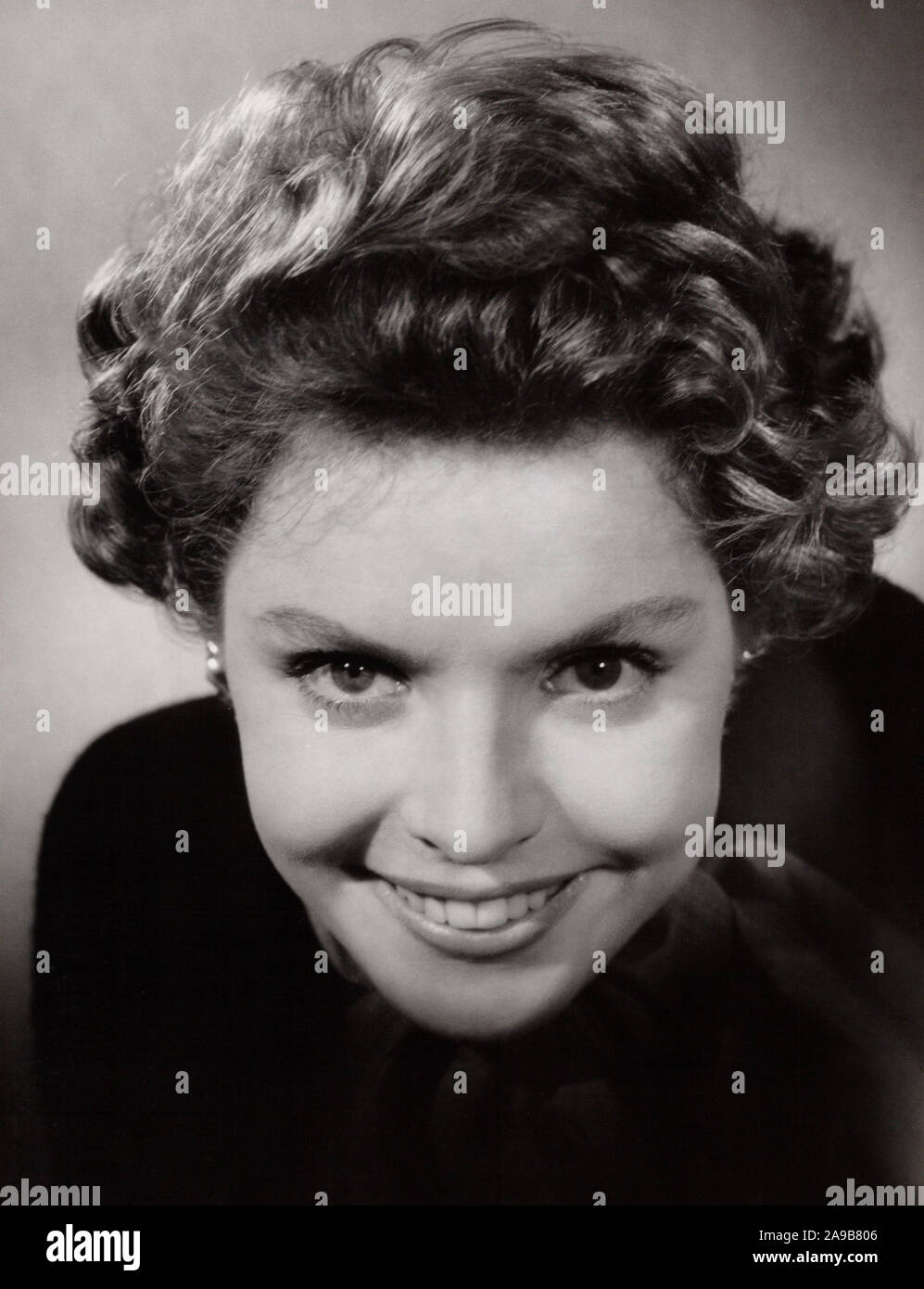 Lore Hartling, deutsche Schauspielerin, Deutschland späte 1950er Jahre. L'actrice allemande Lore Hartling, Allemagne fin des années 50. Banque D'Images