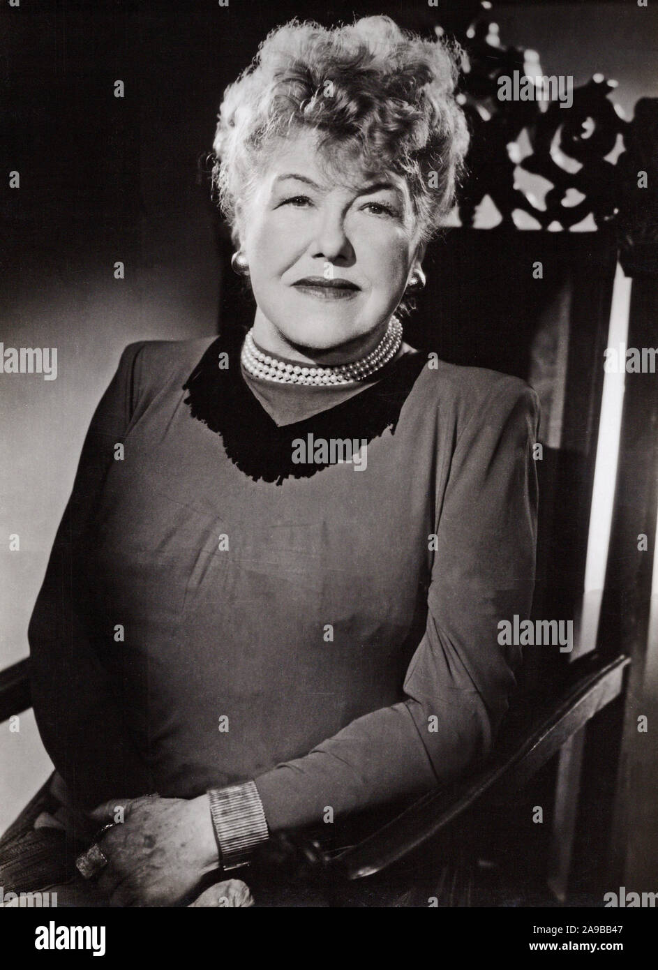 Ida Wüst, deutsche Schauspielerin 1950er Jahre, Deutschland. L'actrice allemande Ida Wuest, l'Allemagne des années 1950. Banque D'Images