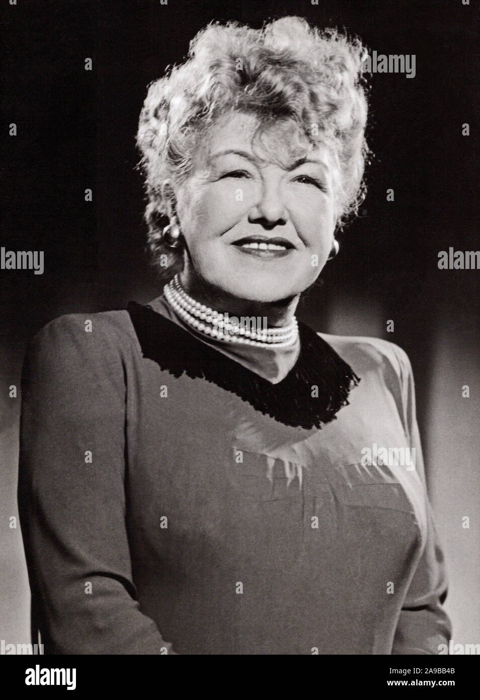 Ida Wüst, deutsche Schauspielerin 1950er Jahre, Deutschland. L'actrice allemande Ida Wuest, l'Allemagne des années 1950. Banque D'Images