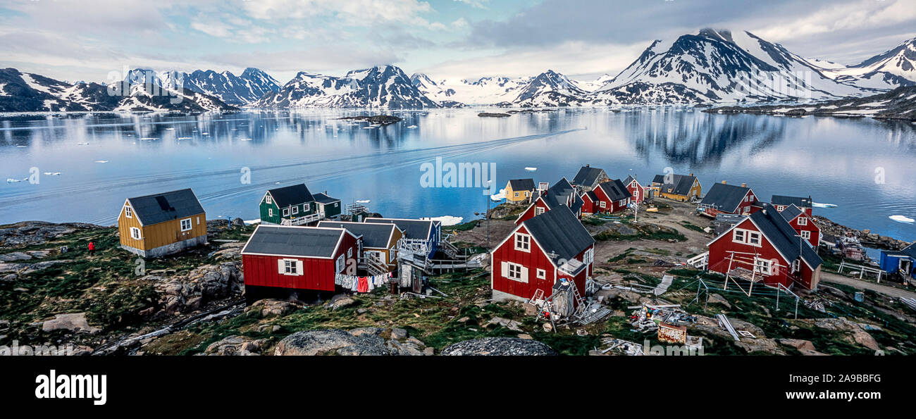 Groenland Banque D'Images