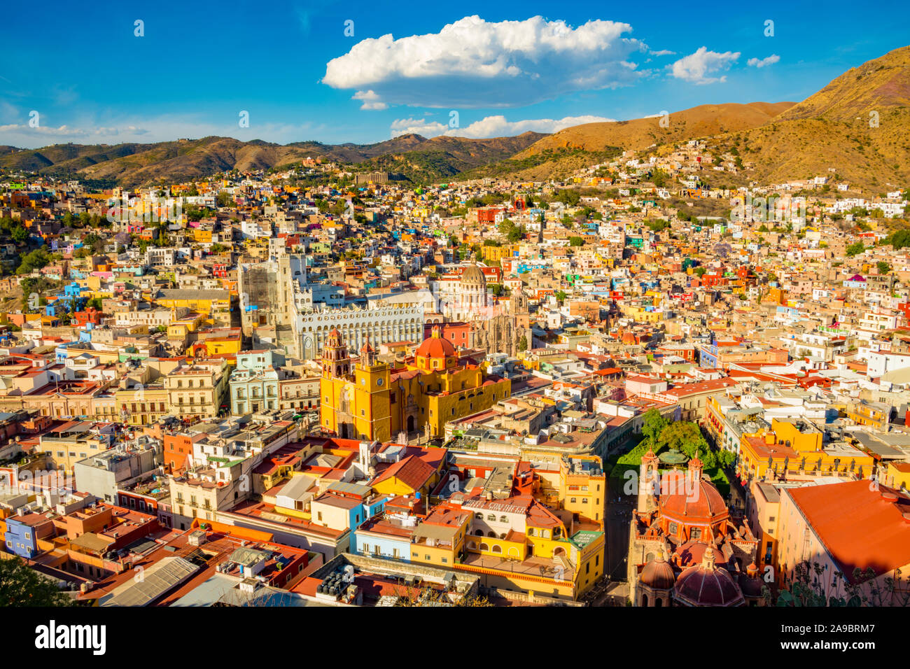 Guanajuato, Mexique, 'Mexique' ville les plus colorés de l'État de Guanajuato Banque D'Images