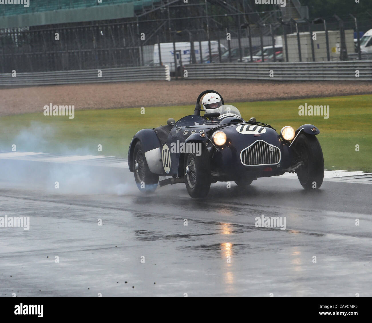 Jusqu'Bechtolsheimer, Allard J2, Royal Automobile Club Woodcote Trophy, Stirling Moss Trophy, Silverstone Classic, juillet 2019, Silverstone, Northamptons Banque D'Images