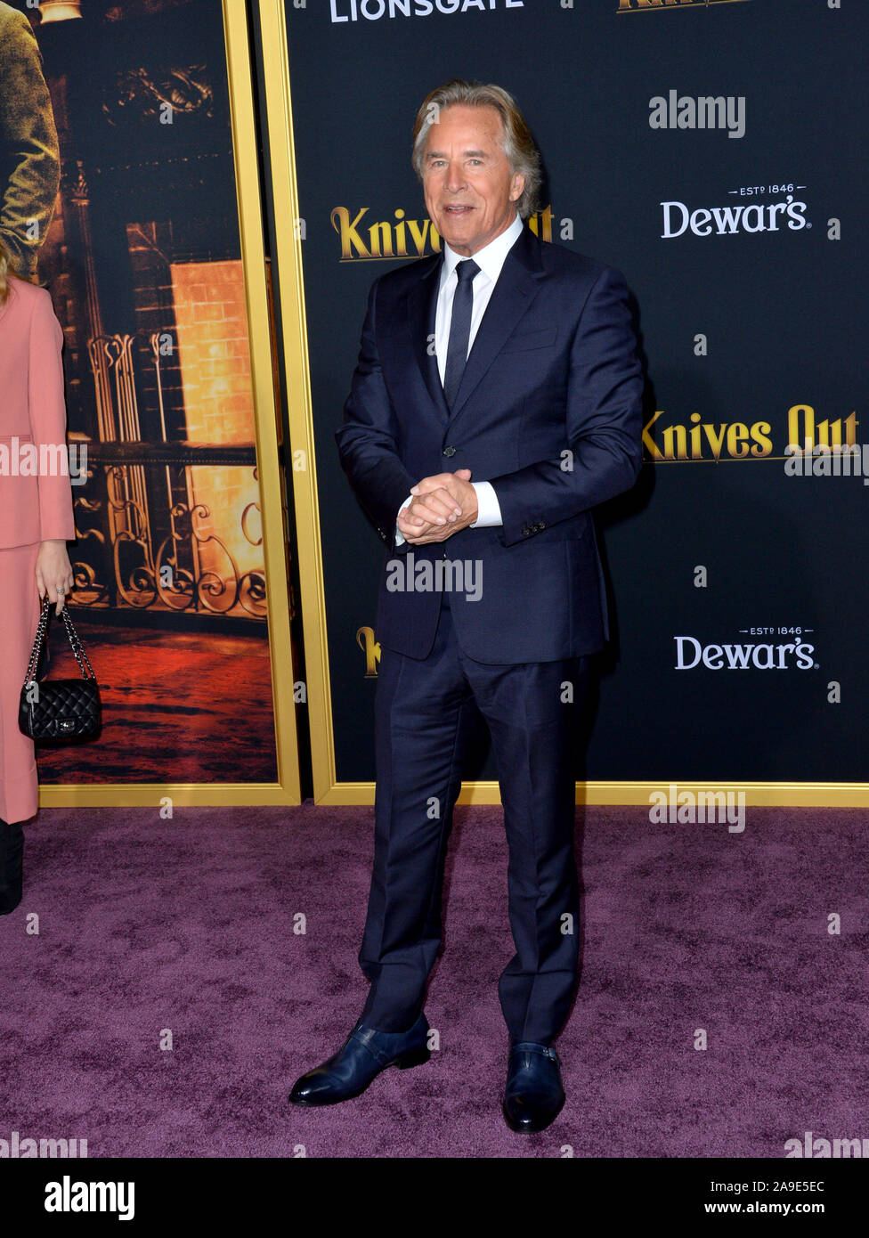 Los Angeles, USA. 14Th Nov, 2019. Don Johnson à la première de 'Knives out' au Regency Village Theatre. Photo Credit : Paul Smith/Alamy Live News Banque D'Images