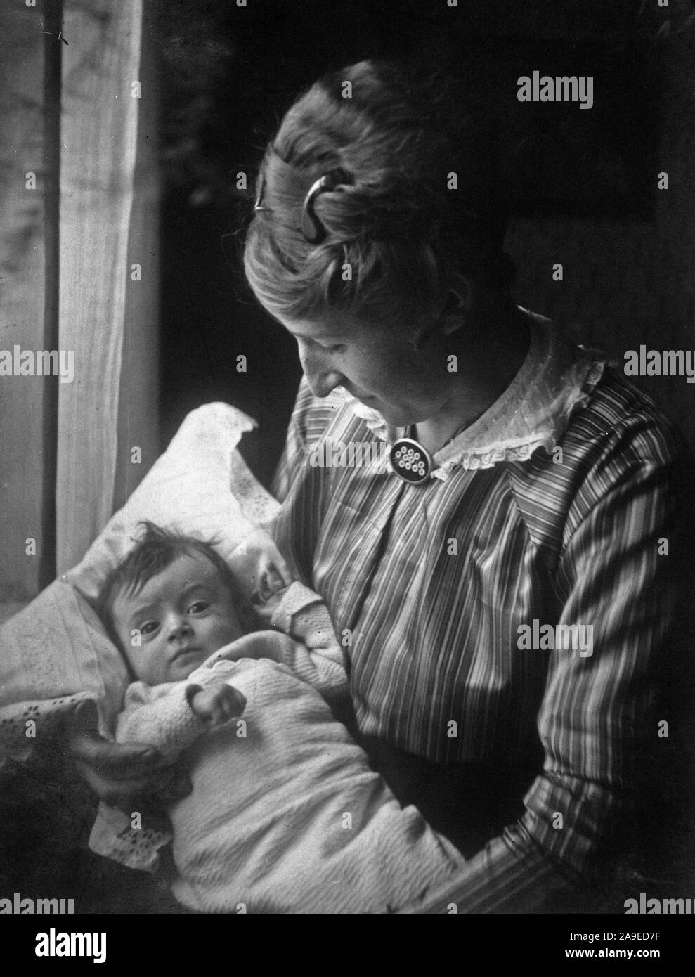 Eva Braun Collection (devet) - Eva Braun baby photo ca. 1913 Banque D'Images