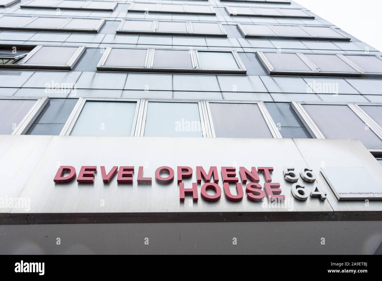 Maison de développement, Leonard Street, London, EC2, UK Banque D'Images