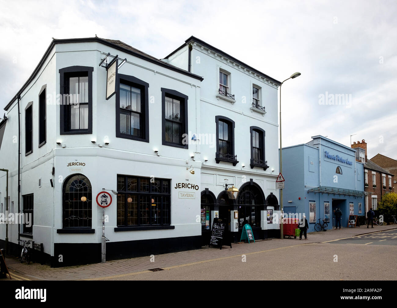 Jericho Tavern Pub sur la rue Walton, Jéricho, Oxford Banque D'Images