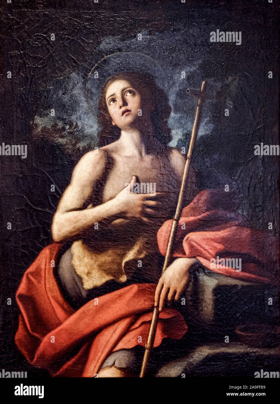 Forlì Italie Emilie Romagne - galerie d'art du San Domenico - musées saint Jean-Baptiste de Giovanni Domenico Cerrini 16e siècle Banque D'Images