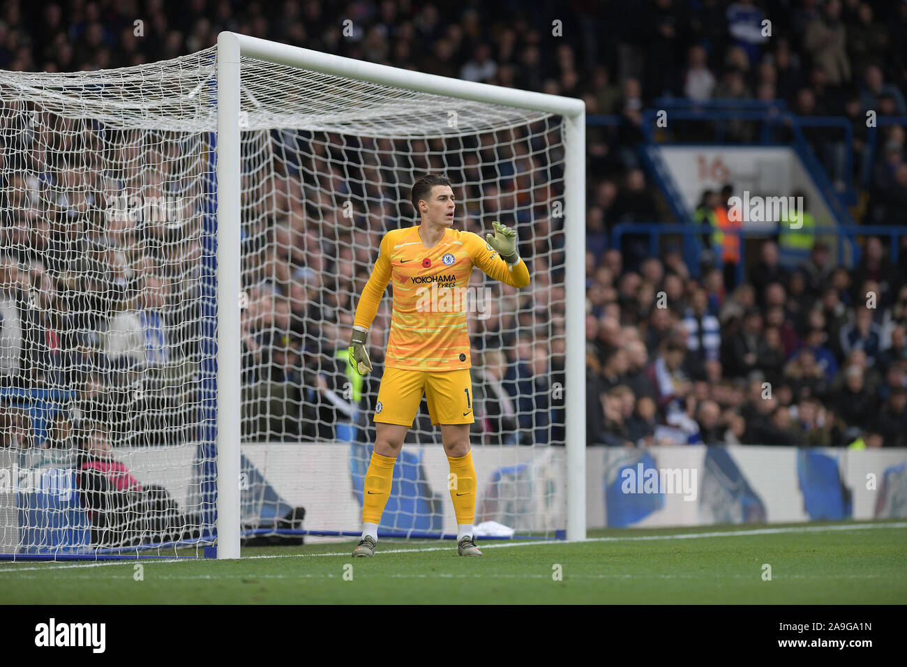 Kepa Arrizabalaga de Chelsea Chelsea vs pendant le Crystal Palace Football Ligue 1 match à Stamford Bridge -usage éditorial uniquement, licence requise pour le co Banque D'Images