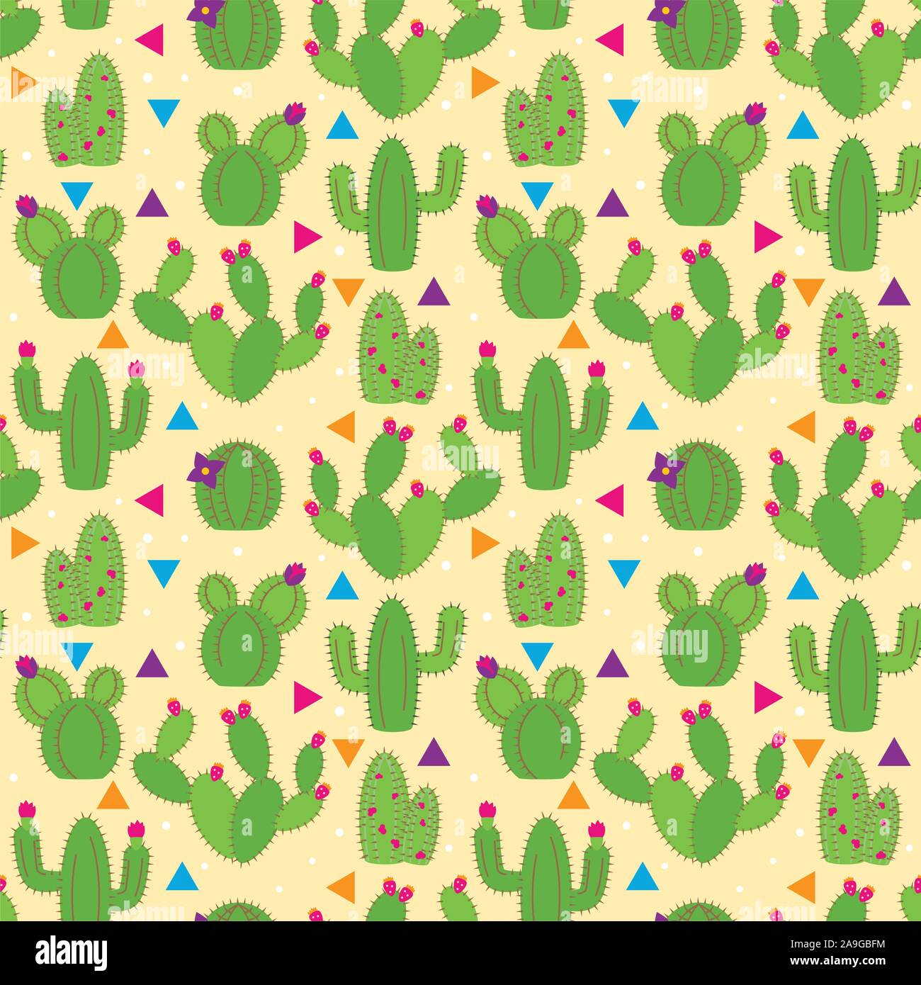 Llama Et Cactus Transparents Et Inclinables Ou Arrière-Plan Illustration de Vecteur