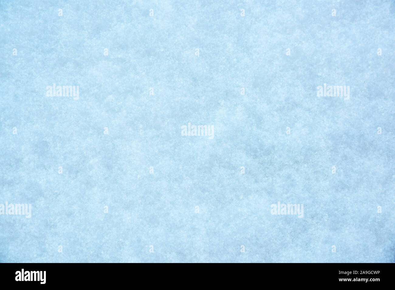 La neige fraîche et blanche, motif de fond, texture naturelle. Vue d'en haut Banque D'Images