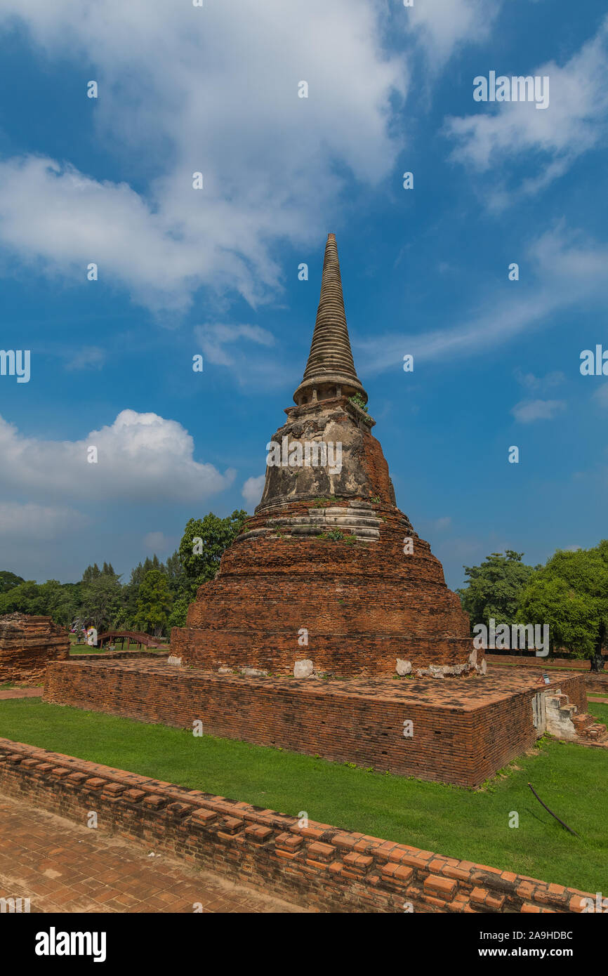 Tha Ayutthaya Historical Park, Thailand Banque D'Images