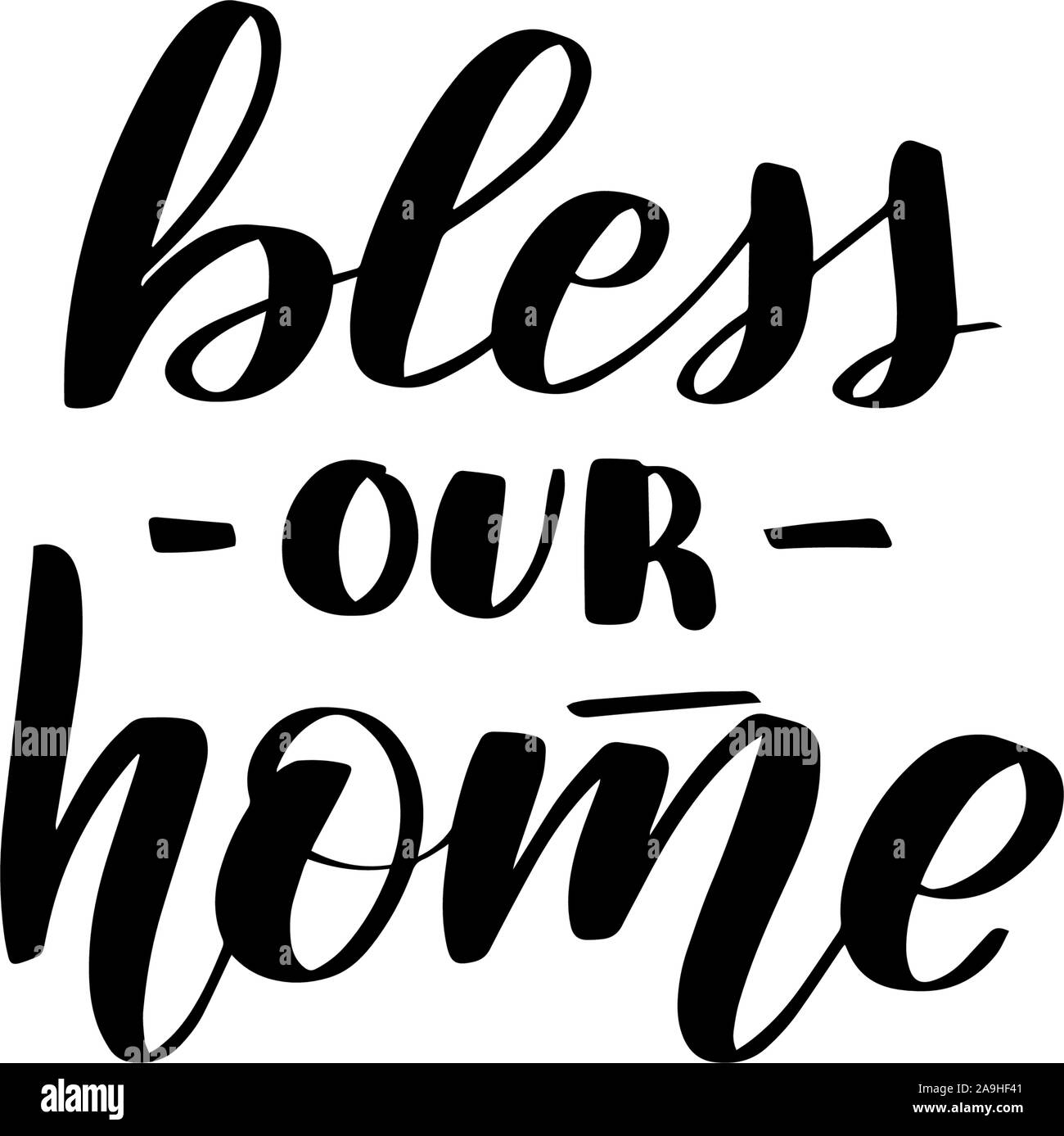 Calligraphie vecteur illustration isolé sur fond blanc Illustration de Vecteur