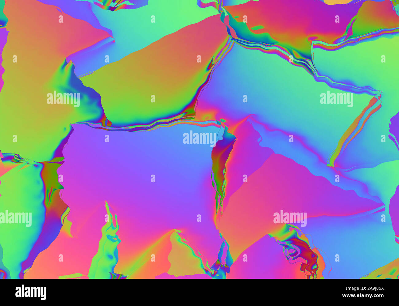 Résumé fond avec flux colorés et l'ondulation Banque D'Images