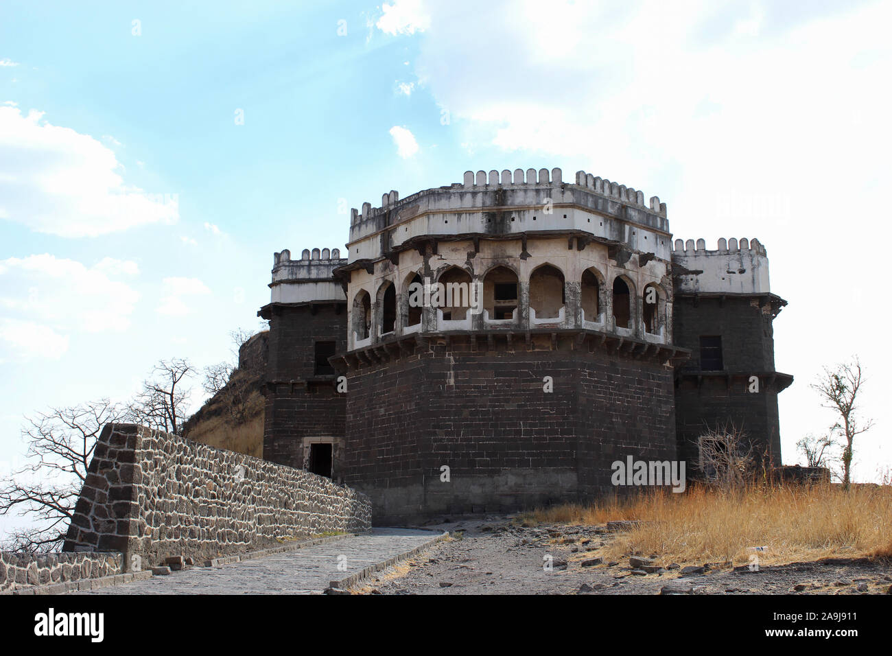 Fort Devgiri ou Daulatabbad, Fort Daulatabad, Aurangabad, Maharashtra Banque D'Images