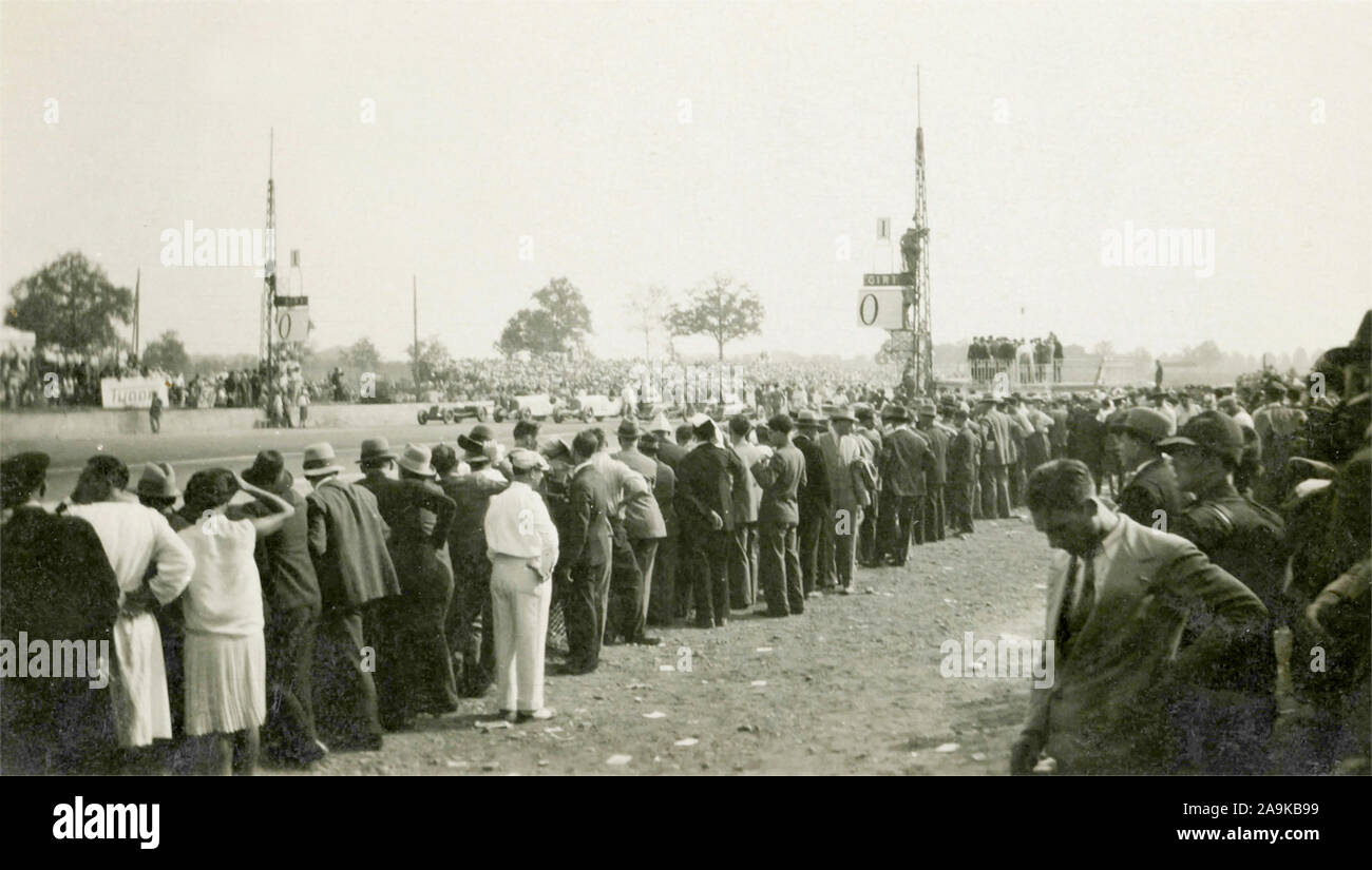 Course de voiture, Italie Banque D'Images