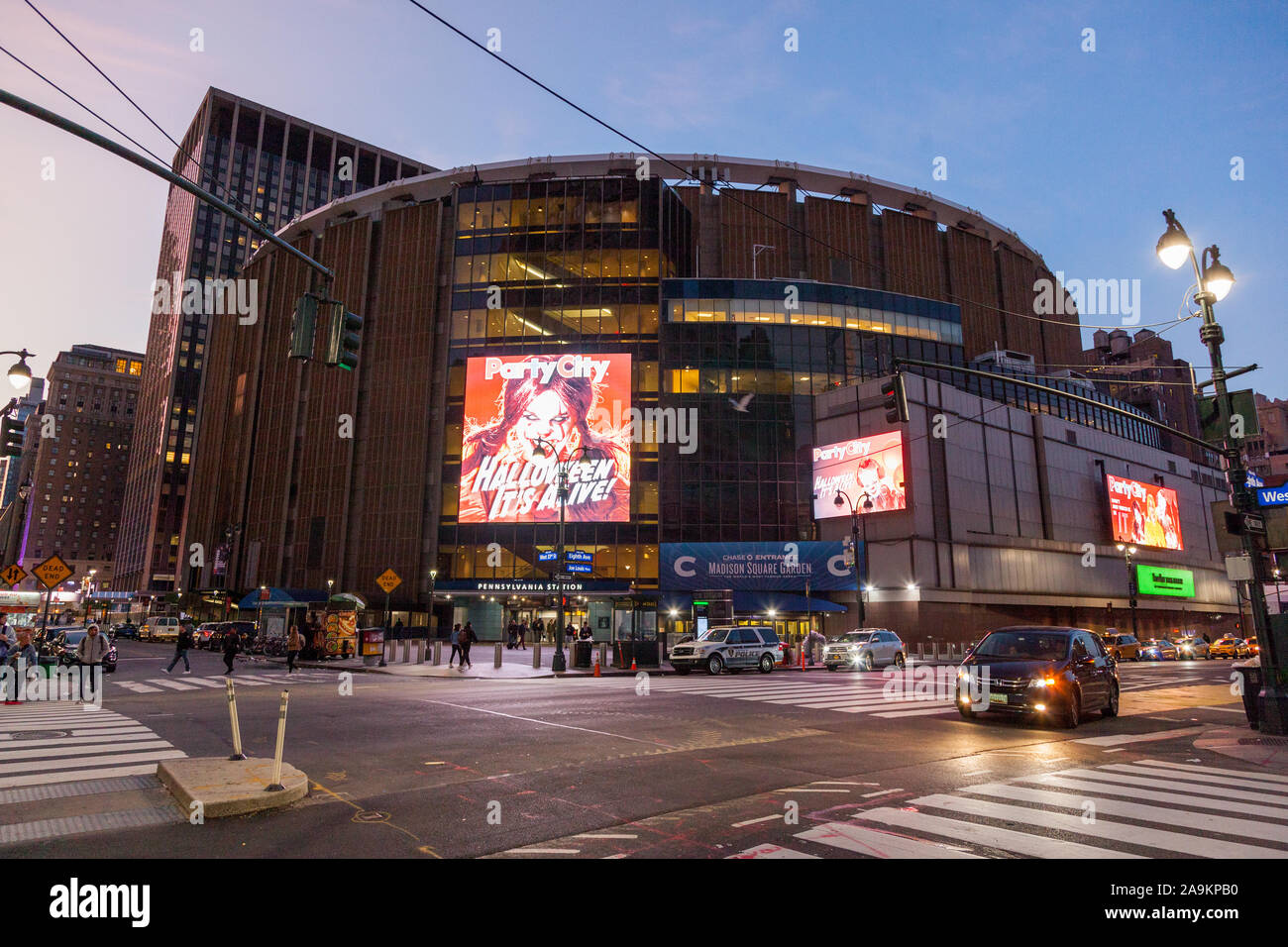 Madison Square Gardens, New York, United States of America Banque D'Images