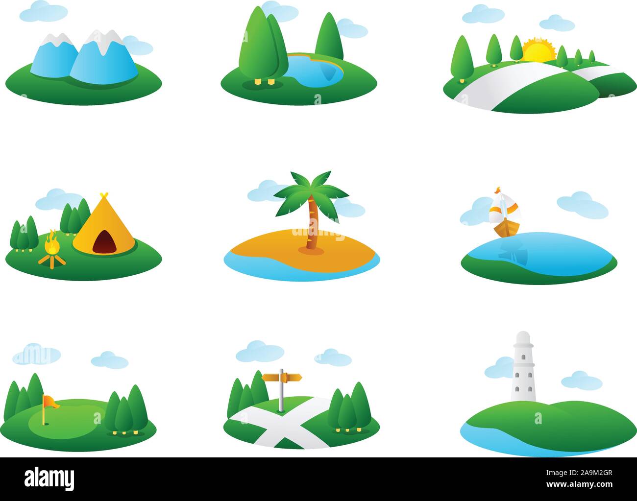 Vue Cartoon illustration style chubby. Illustration de Vecteur