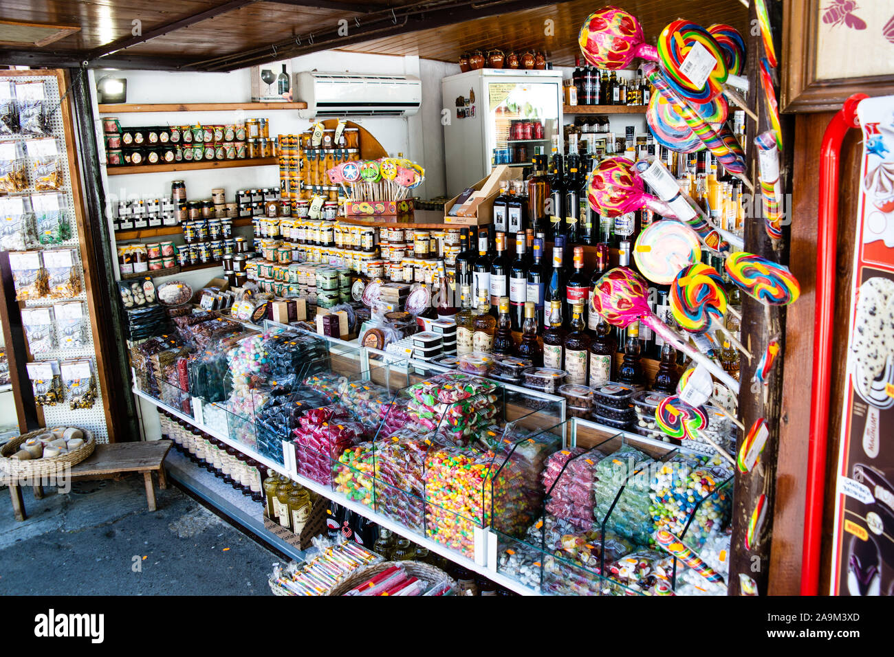 Guadalest en espagne Banque D'Images