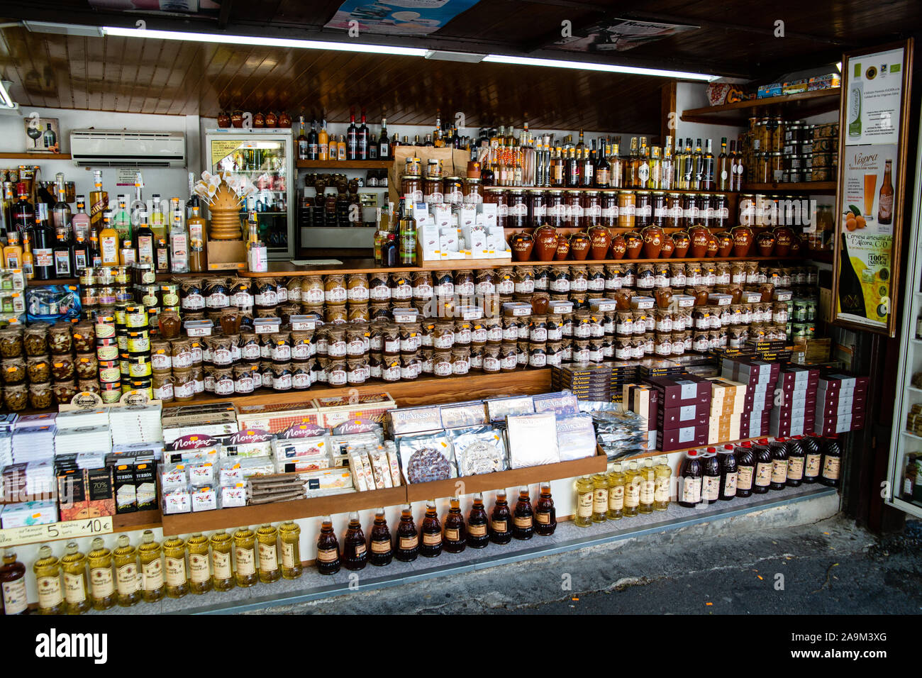 Guadalest en espagne Banque D'Images