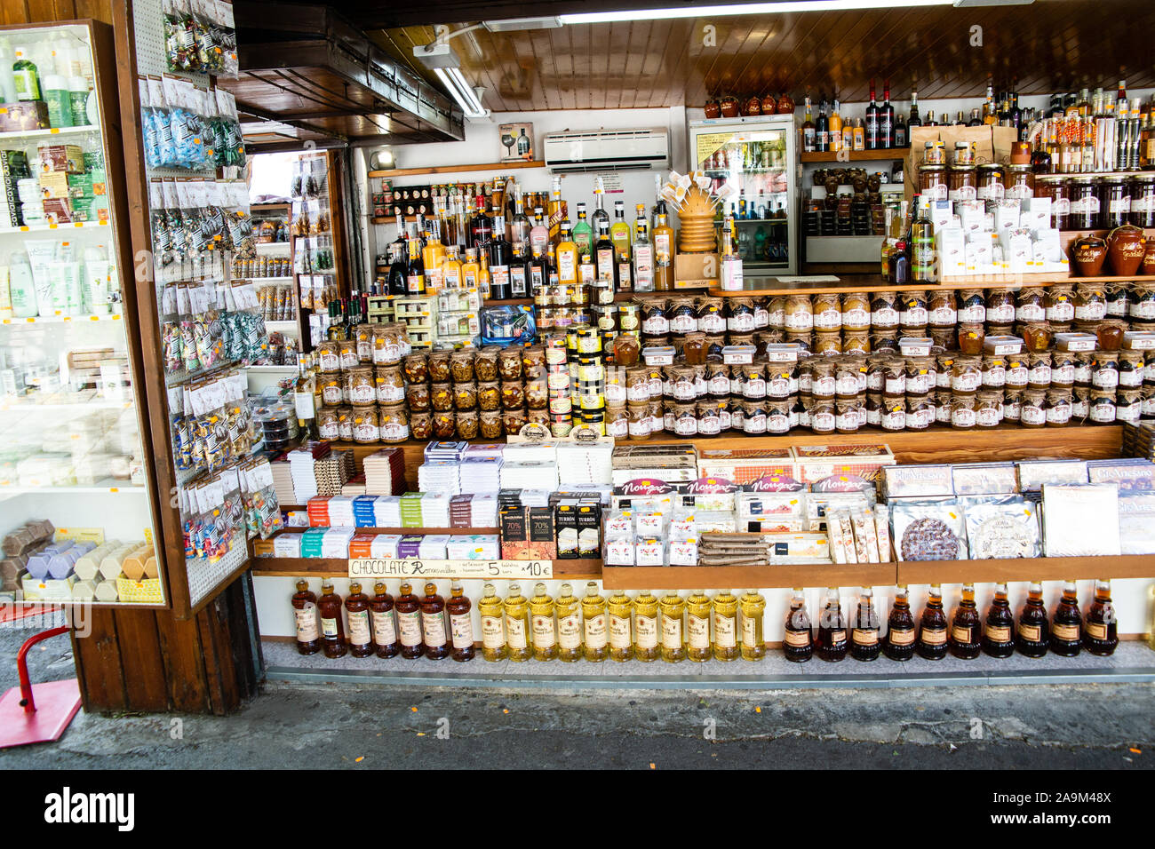 Guadalest en espagne Banque D'Images
