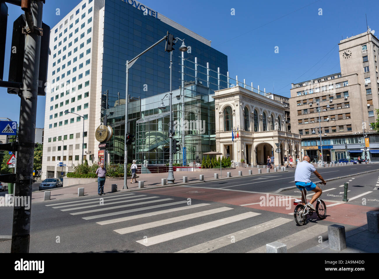 Novotel sur la Calea Victoriei à Bucarest, Roumanie Banque D'Images