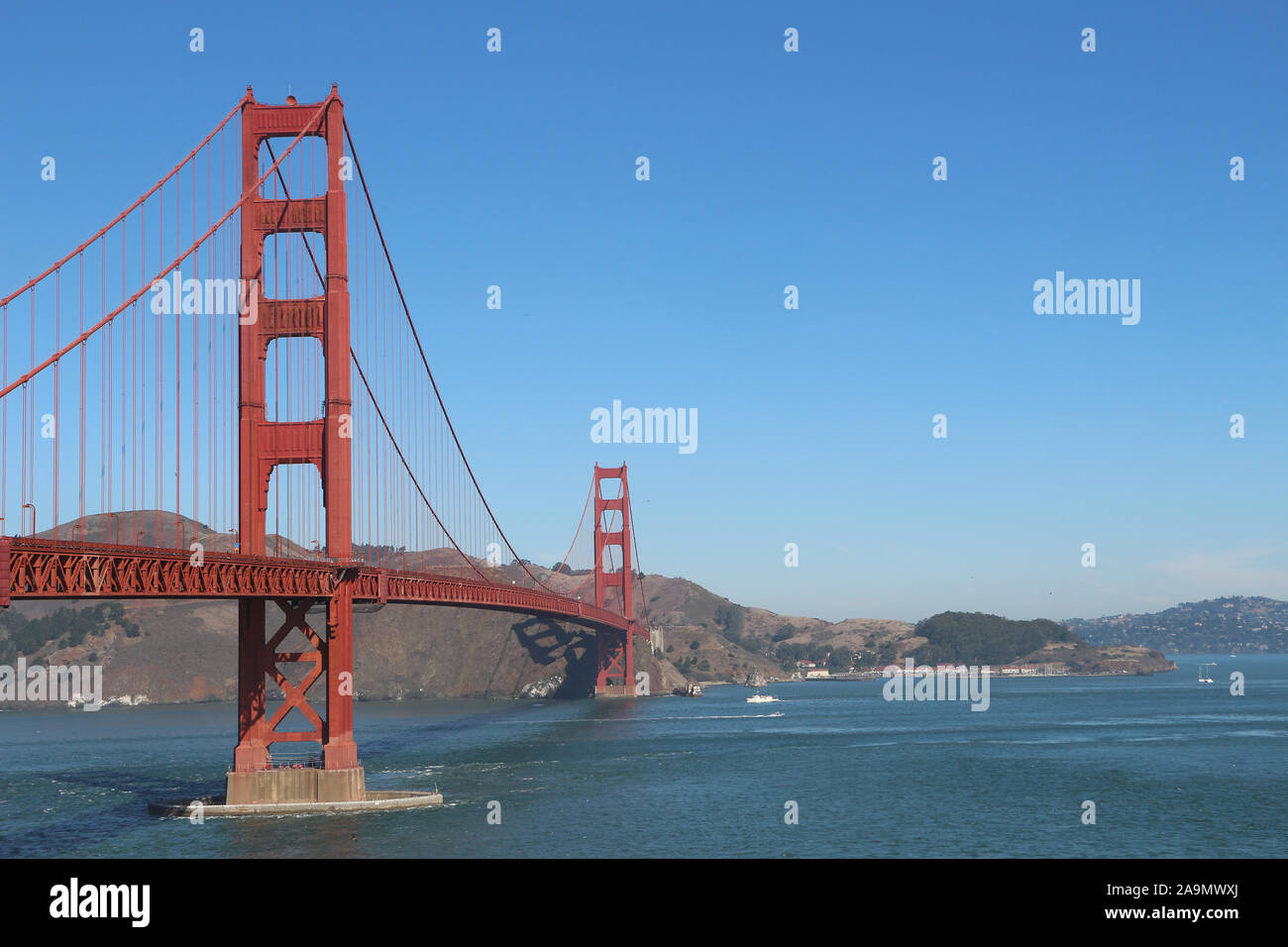 Pont Golden Gate à San Francisco USA Banque D'Images