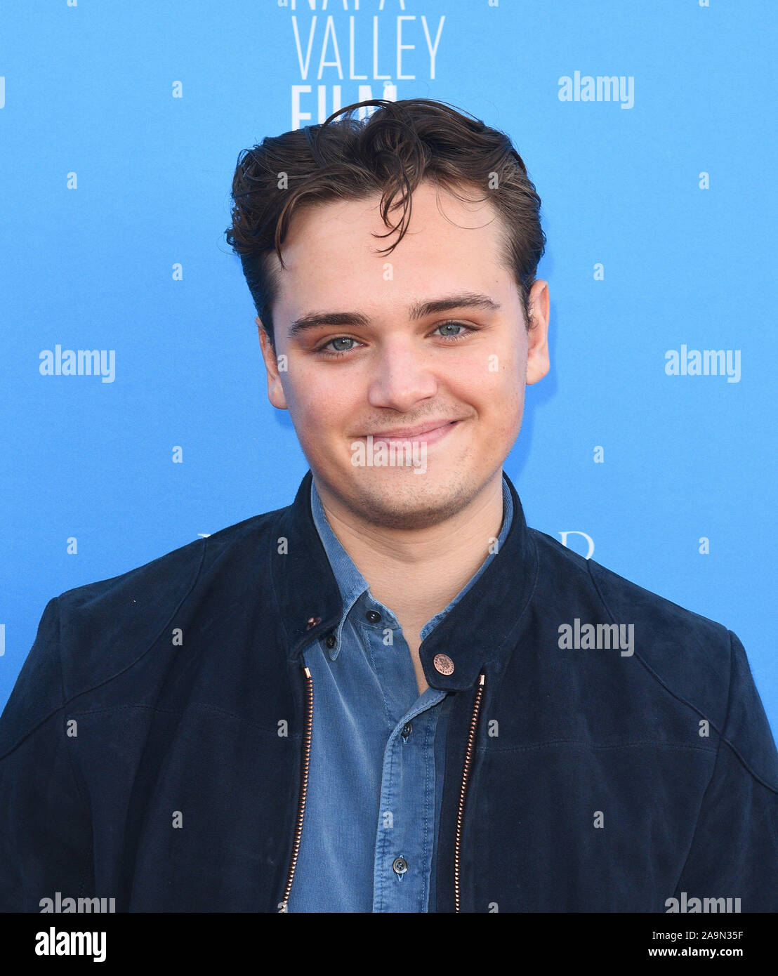 Napa, Californie, USA. 16 Nov 2019. Acteur Dean-Charles Chapman participe à la 'Rising Star' Showcase au cours de la 2019 Napa Valley Film Festival à l'Materra | Cunat vignobles familiaux le 16 novembre 2019 à Napa, en Californie. Photo : imageSPACE/MediaPunch MediaPunch Crédit : Inc/Alamy Live News Banque D'Images