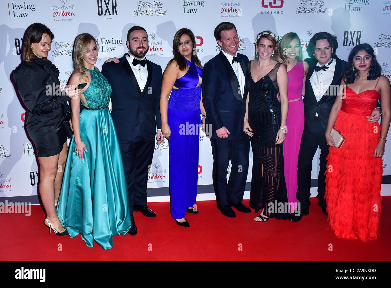 Londres, Royaume-Uni. 16 Nov 2019. Luxembourg La princesse Tessy Antony arrivent à flotter comme un papillon Ball pour enfants Caudwell Charity au Grosvenor House Hotel, le 16 novembre 2019, Londres, Royaume-Uni. Banque D'Images