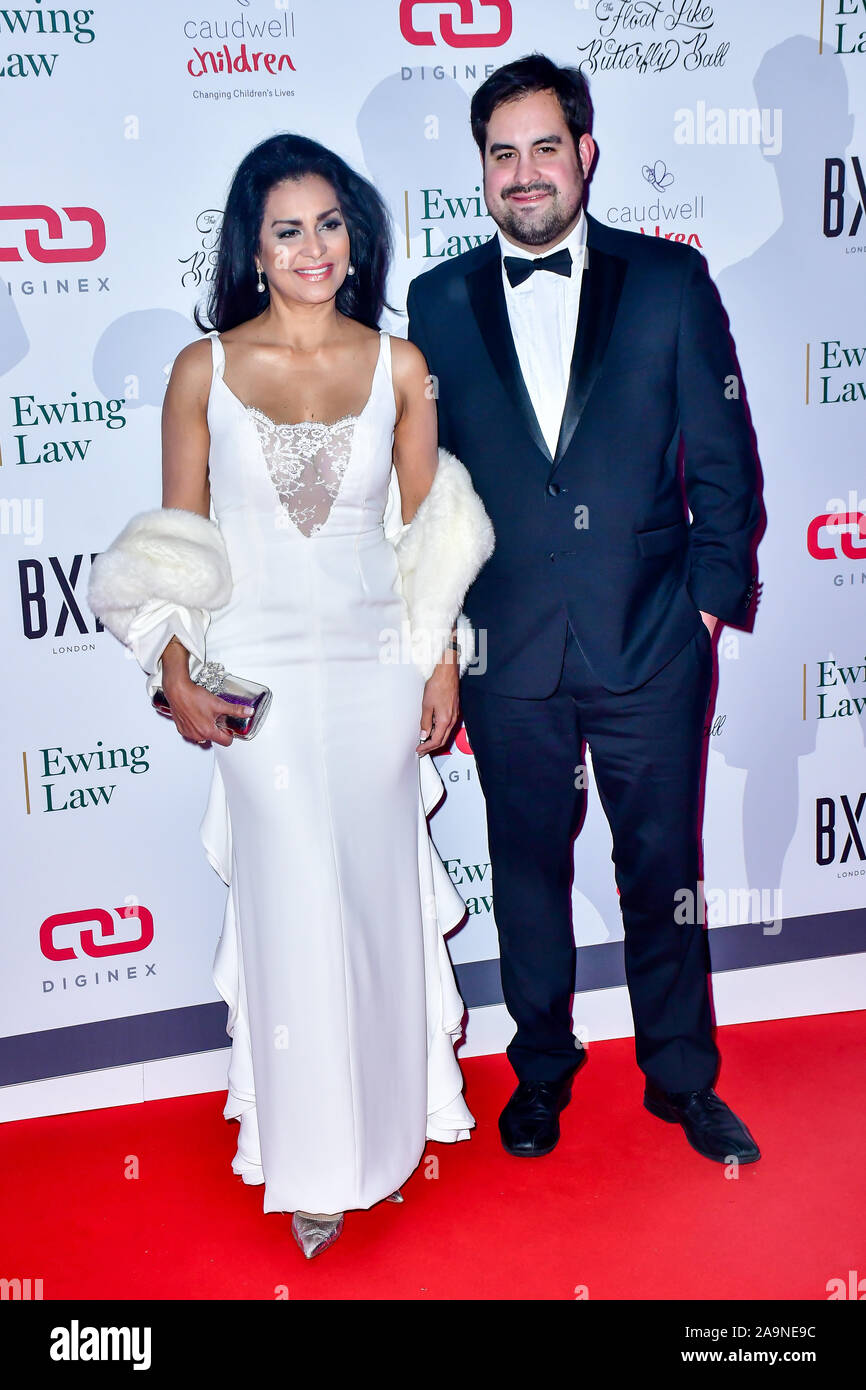 Londres, Royaume-Uni. 16 Nov 2019. Dame Wilnelia Forsyth arrivent à flotter comme un papillon Ball pour enfants Caudwell Charity au Grosvenor House Hotel, le 16 novembre 2019, Londres, Royaume-Uni. Credit Photo : Alamy/Capital Live News Banque D'Images