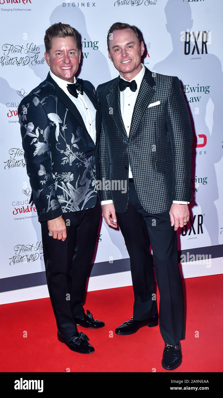 Londres, Royaume-Uni. 16 Nov 2019. Volait comme un papillon Ball pour enfants Caudwell Charity au Grosvenor House Hotel, le 16 novembre 2019, Londres, Royaume-Uni. Credit Photo : Alamy/Capital Live News Banque D'Images