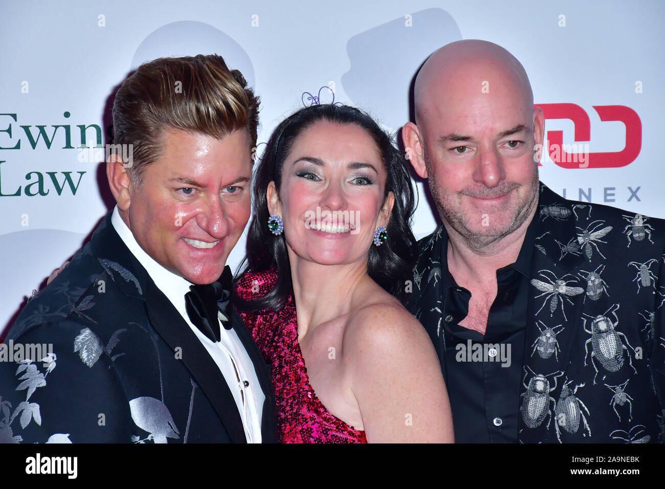 Londres, Royaume-Uni. 16 Nov 2019. Volait comme un papillon Ball pour enfants Caudwell Charity au Grosvenor House Hotel, le 16 novembre 2019, Londres, Royaume-Uni. Credit Photo : Alamy/Capital Live News Banque D'Images